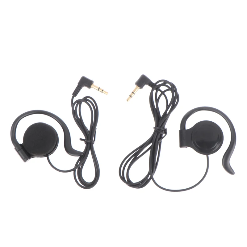 3.5mm Single Side Earphone Earbud One Ear Headphone for Wireless Tour Guide System Receiver Laptop MP3/4 Tablet PC Skype