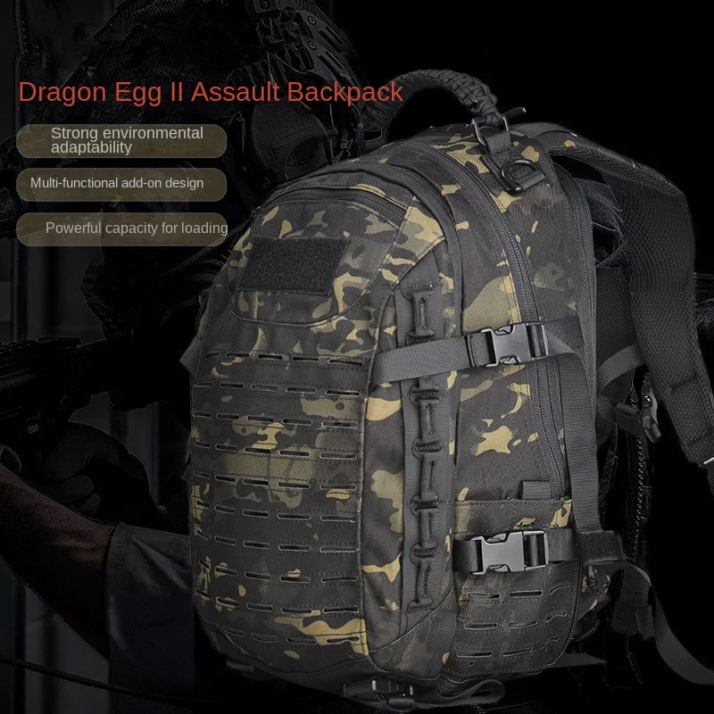 Tactical Dragon Egg 2nd Generation Backpack Outdoor Hiking Durable Camouflage Assault Bag