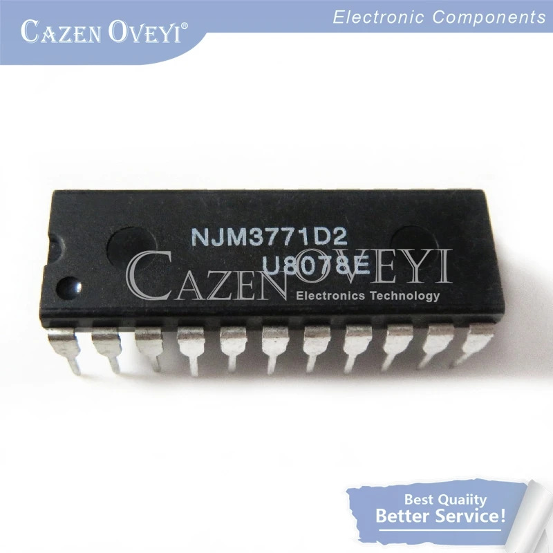 5pcs/lot NJM3771D2 NJM3771D BA6822S BA6822 LA1800 LA1800 CXA1352AS CXA1352 DIP-22