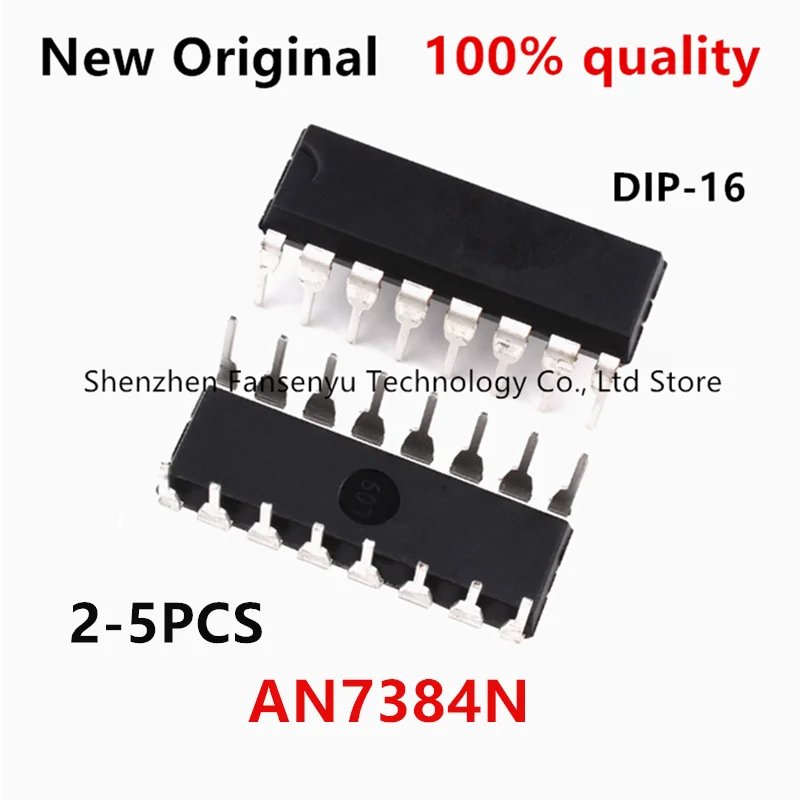 

(2-5pcs)100% New original AN7384N AN7384 DIP16 Chipset