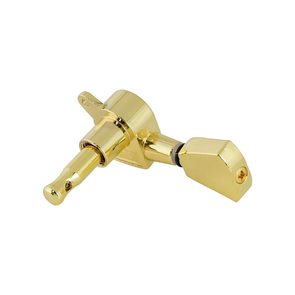 Quality Alloy Tuning Pegs 3R3L Machine Head Guitar Parts Gold Locking Kit for Acoustic Electric Guitar Accessories view 6