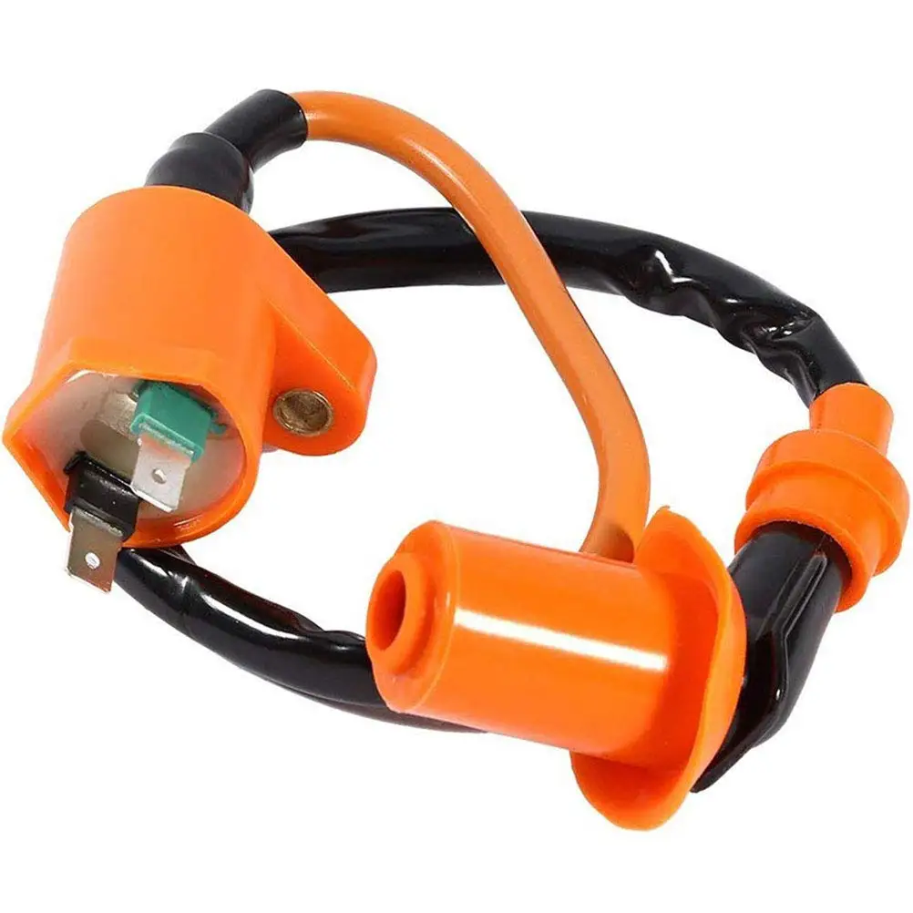 Bobina de encendido de carreras de alto rendimiento, bujía de electrodo CDI de 6 pines y 3 para piezas de patinete ciclomotor ATV GY6 50Cc 150Cc 125Cc