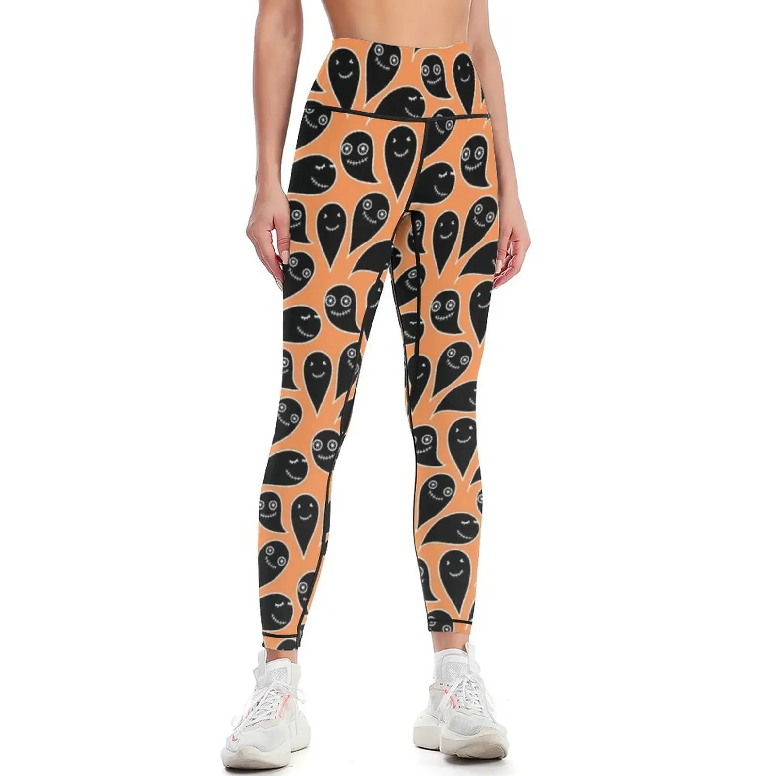 

cute halloween pattern Leggings for fitness Sports pants woman Sports female Women's fitness Womens Leggings