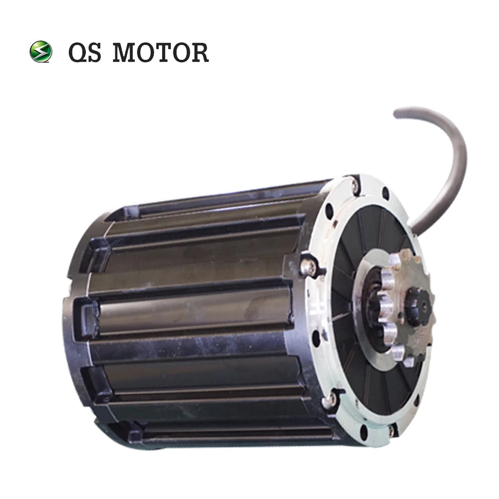 QS Motor QS120 2000W 70KPH 72V 2000W BLDC Mid Drive Motor Kit for Electric Motorbike ATV 4 Wheeler Car