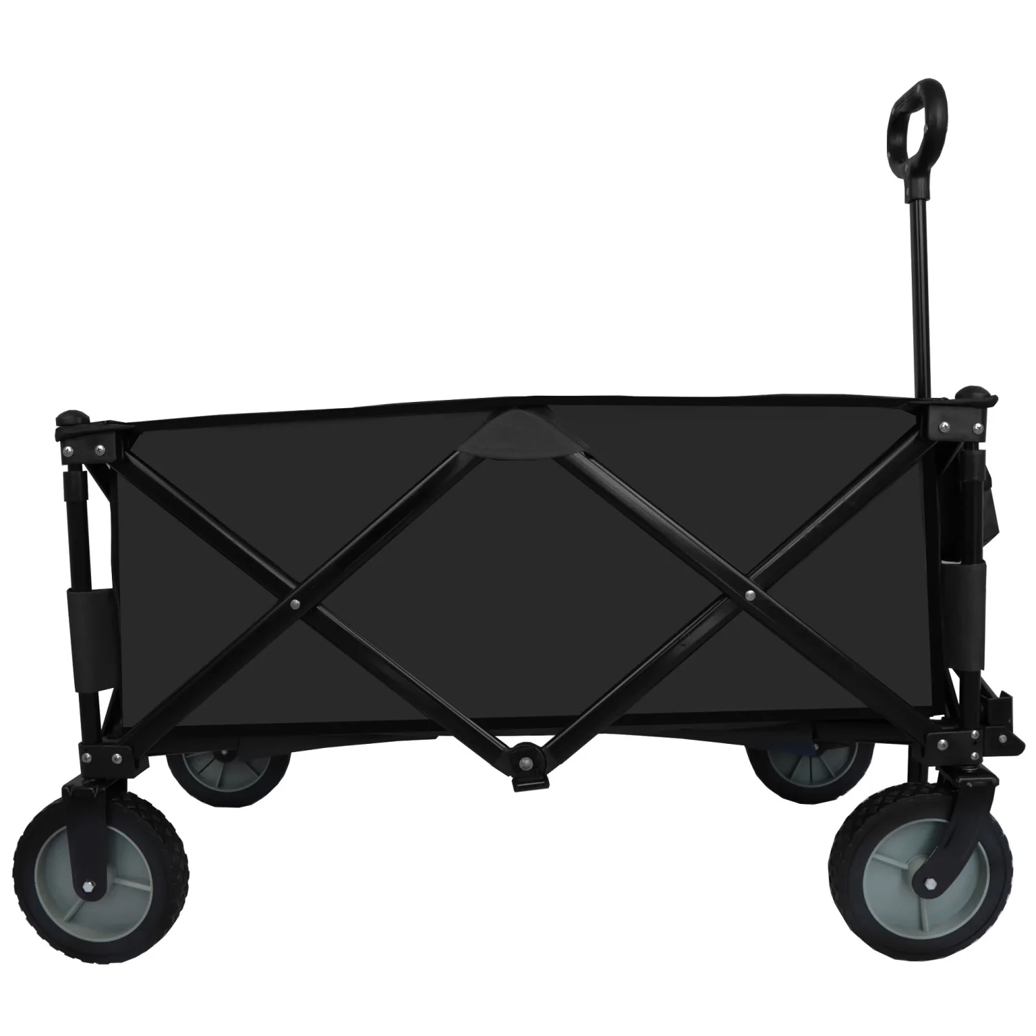 Utility Collapsible Folding Wagon Cart Heavy Duty Foldable, Beach Wagon