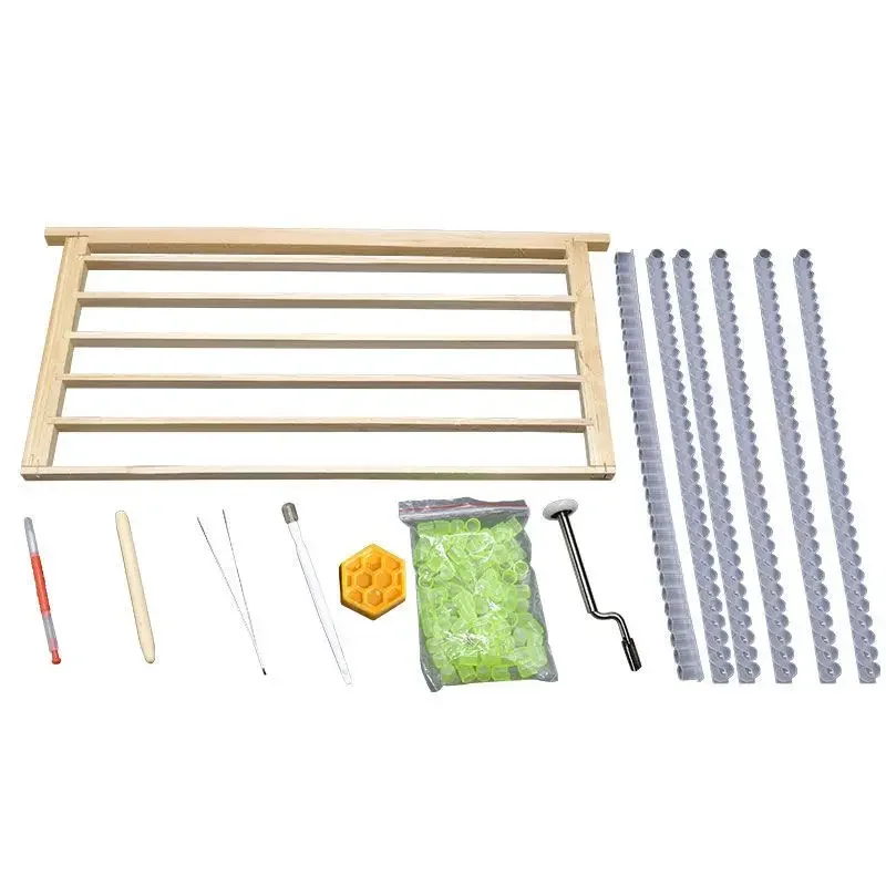 Bee King Breeding Set Bee King Breeding Tools Complete Set, Bee King Breeding Table Pulp Frame, Insect Needle Rod