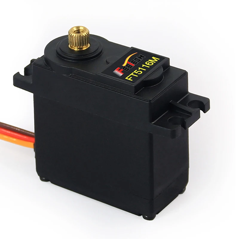 

Feetech FT5116M 15 кг высокоточный цифровой стандартный серводвигатель с металлической шестерней для робота БПЛА, хобби, образования, радиоуправляемые детали и аксессуары