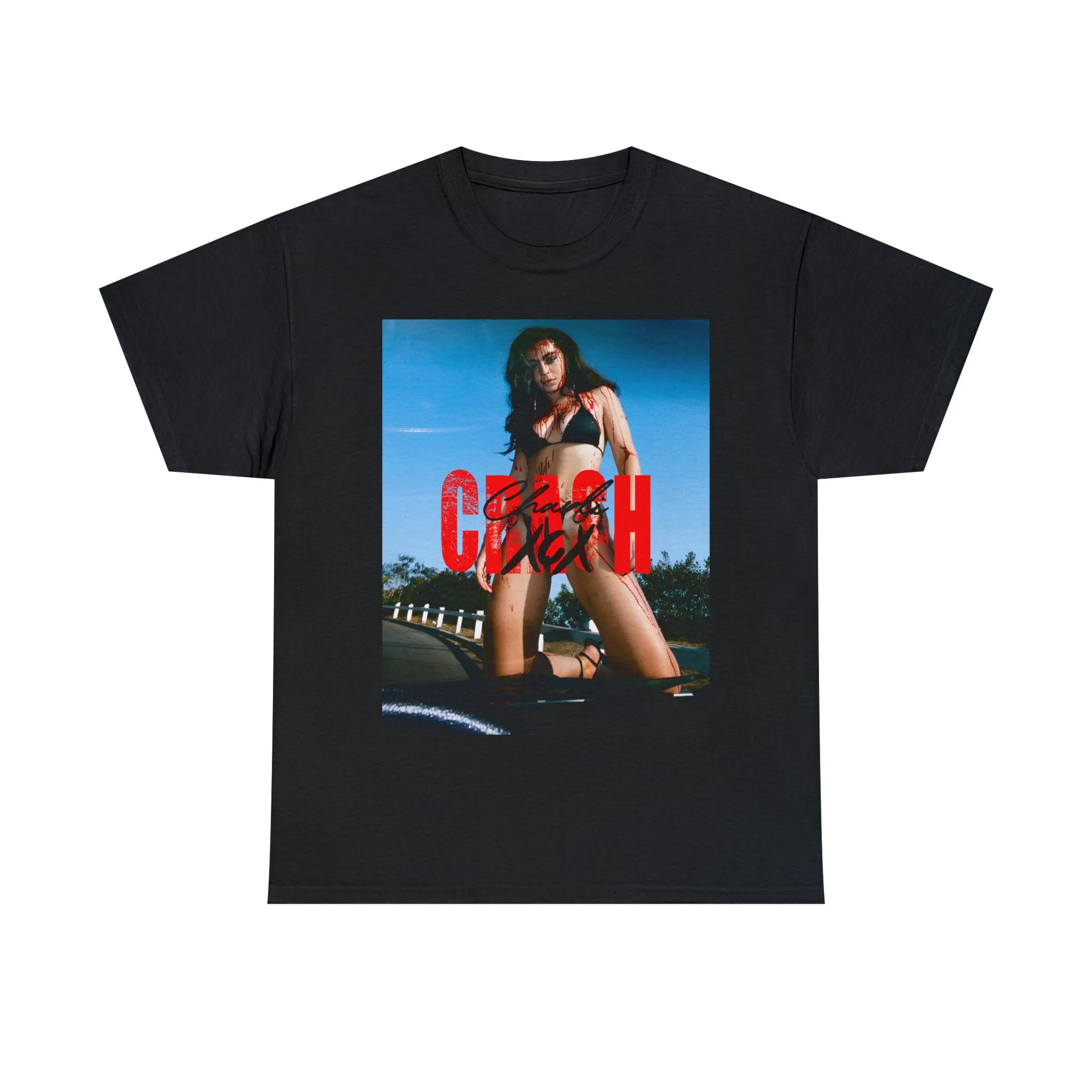 Charli XCX Aesthetic Vintage T Shirt Style Bootleg 90s Charlie Minimal Black Music RnB For Fans