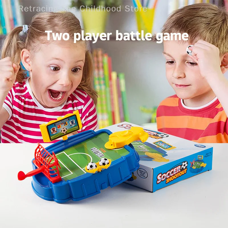 サッカーテーブルサッカーボードゲーム卓上プレイボールサッカーおもちゃ親子インタラクティブパズルゲーム家族パーティーゲーム用