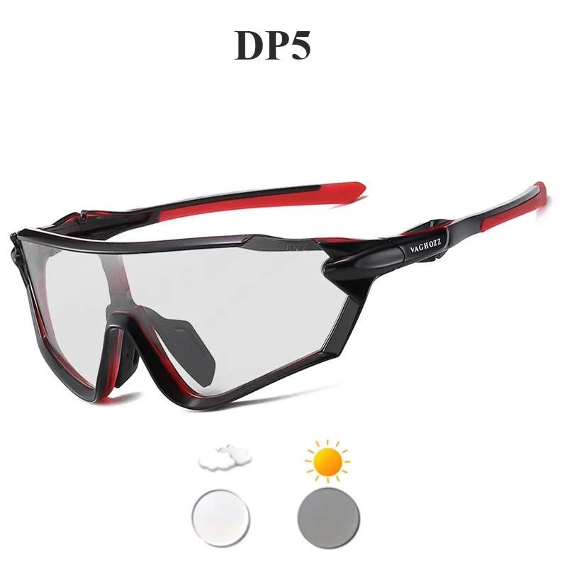 VAGHOZZ NEW designer UV400 And Photochromic Sunglasses Outdoor Cycling Glasses Men Women Sport Eyewear MTB Bike Bicycle Goggles