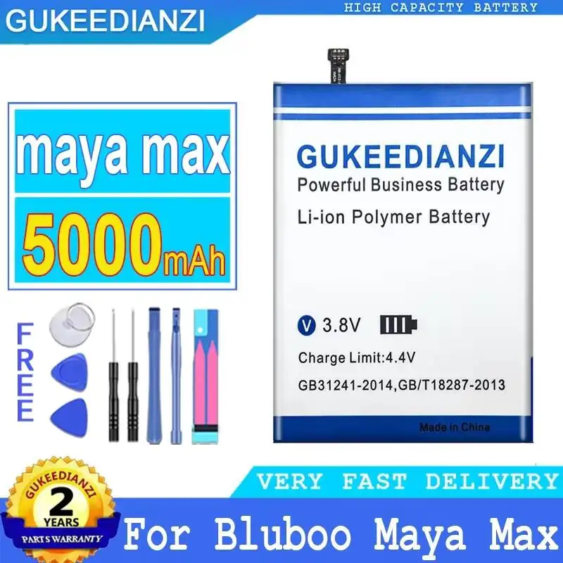 Batería de teléfono móvil de alta compatibilidad de 5000 mAh para Bluboo Maya Max