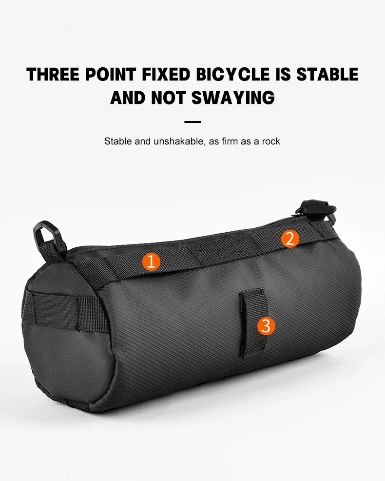 X-TIGER Fahrradtaschen Lenker Mehrzweck Schulter Sicherheit Wasserdicht MTB Rennrad Rahmen Schlauchtasche Umhängetaschen Fahrradtasche – Detail 9