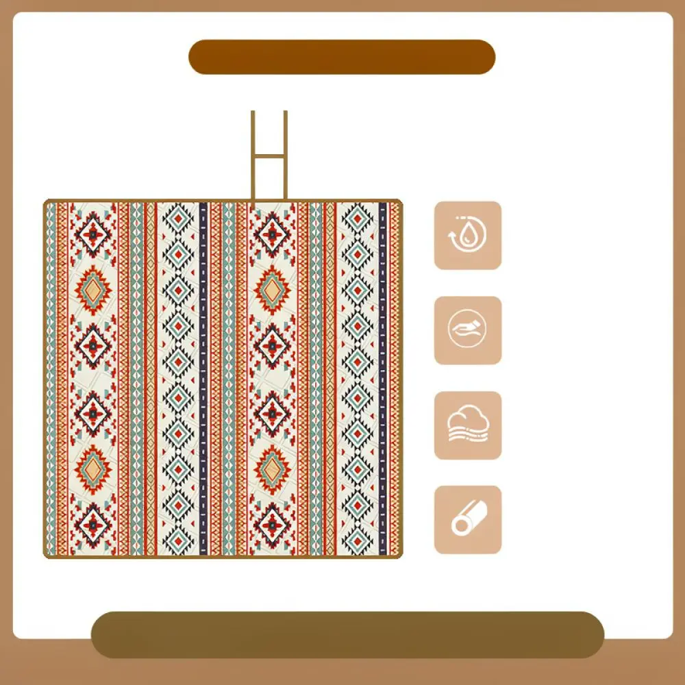 Waterproof Picnic Blanket Moisture Proof Mat Portable Foldable Rug For Outdoor Camping Beach Travel Hiking Garden Picnic Gear