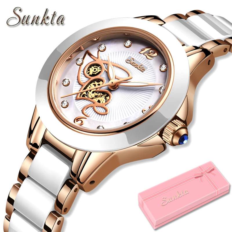 LIGE Rose Gold Watch Woman Brand Luxury Women Quartz Watches Ladies Bracelet Female Wrist Watch Girl Clock Gift Relogio Feminino