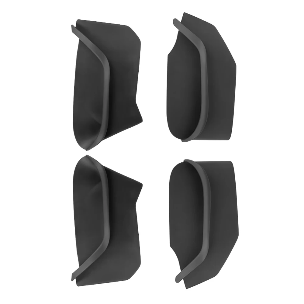 

4 PCS Full-Cover Front and Rear Door Tray Organizer Door Slot Tray Mats Interior Accessories for Tesla Model Y 2021-2023