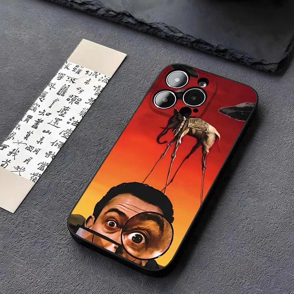 Salvador art D-Dali Phone Case for iphone 14 13 11 15ProMax 16 12 Pro Xs Max Mini Xr X 7 8 Plus Funda Covers