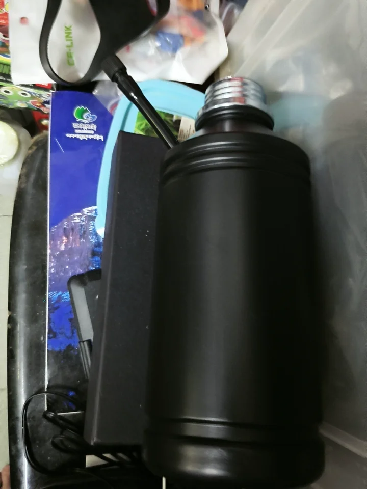Gas mask negative pressure bottle breathing control black suffocation bottle suffocation game gas mask accessories 1L bottle