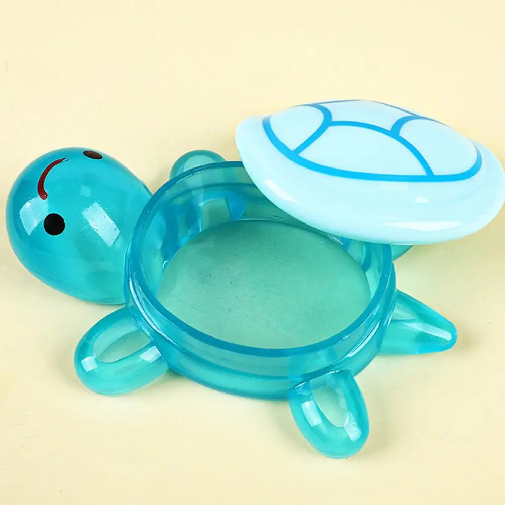 ที่ไม่ซ้ํากันเต่าโต๊ะเครื่องประดับ MINI ตุ๊กตาเต่าชุดกล่องเก็บ 100pcs น่ารักเต่าเล็กๆสําหรับงานฝีมือ Fairy Garden Decor