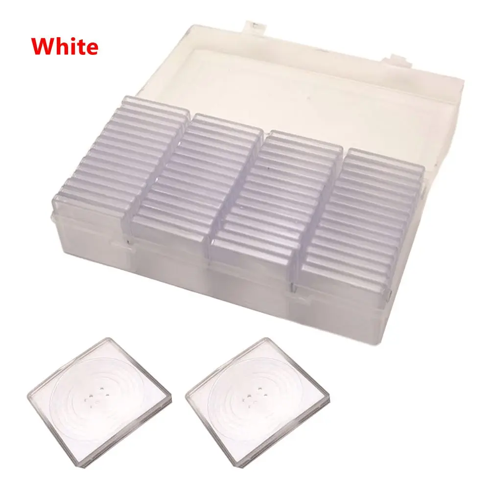 Caja de almacenamiento organizadora de colección de 60 uds., tuche para cápsulas de monedas, contenedor cuadrado, tuche protector para monedas coleccionabl, organizador de monedas - AliExprs 15 Caja de almacenamiento organizadora de colección de 60 uds., tuche para cápsulas de monedas, contenedor cuadrado, tuche protector para monedas coleccionabl, organizador de monedas - AliExprs 15