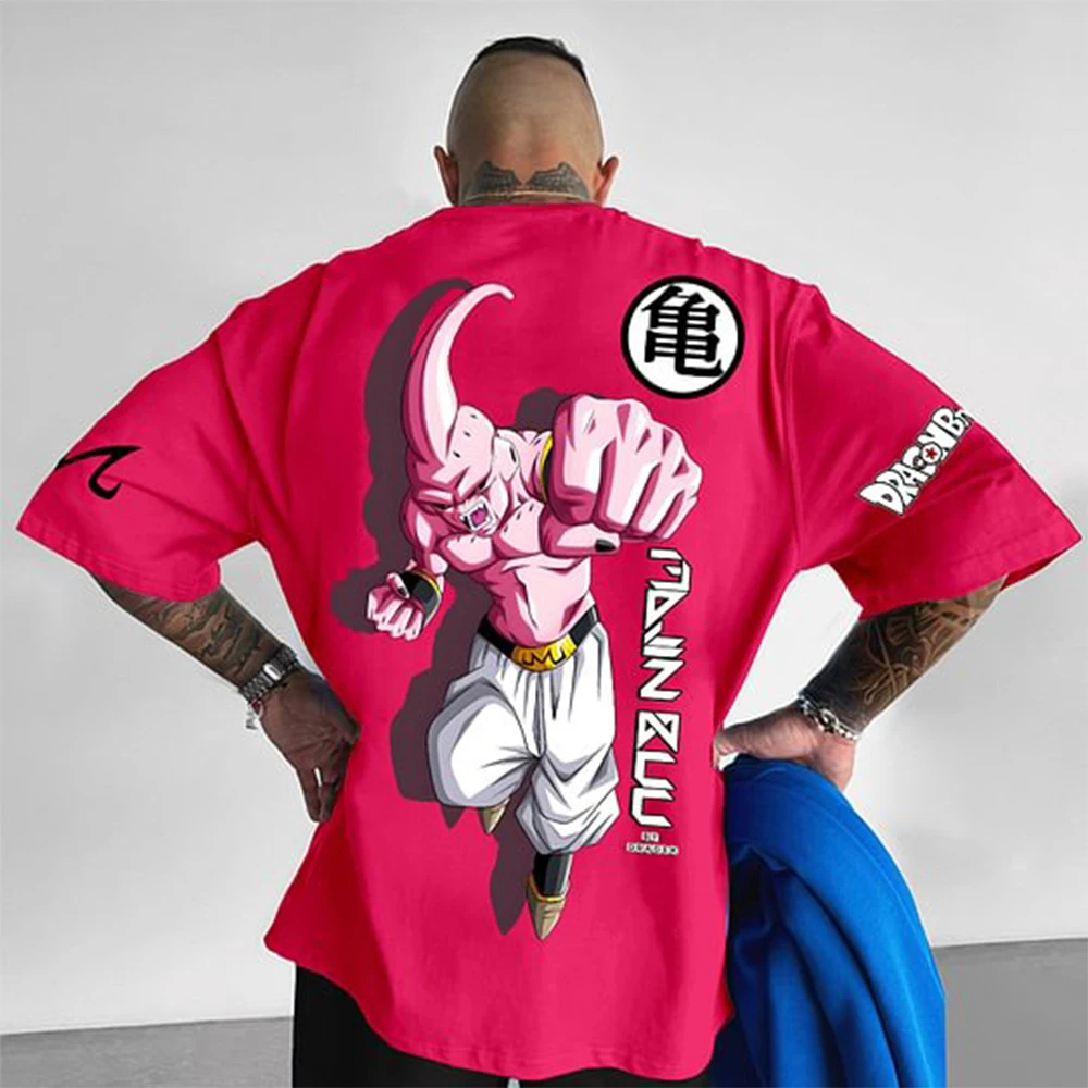 Men's Tops Anime Character 3D Printed Short Sleeves Japanese Otaku Kamikaze T-shirt TCG Enthusiast Tops Street Short Sleeves