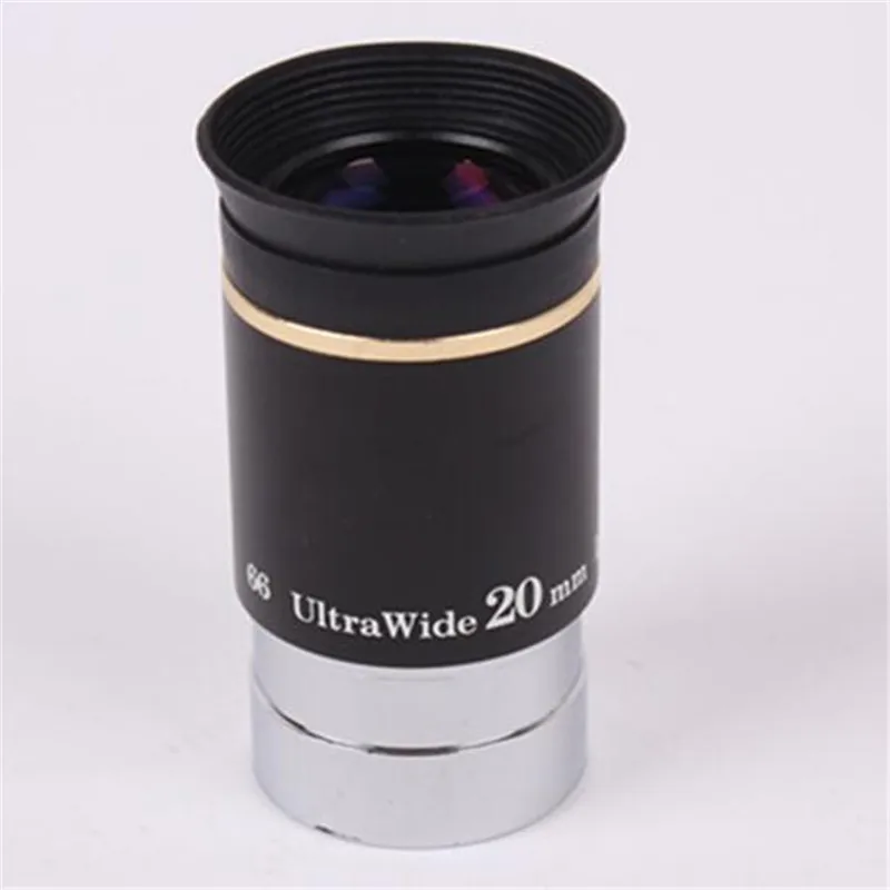 

1.25 Inches 66 Degree UW 20mm Astronomical Telescope Planet Eyepiece Grows Magnification Wide Viewing Angle UW20MM