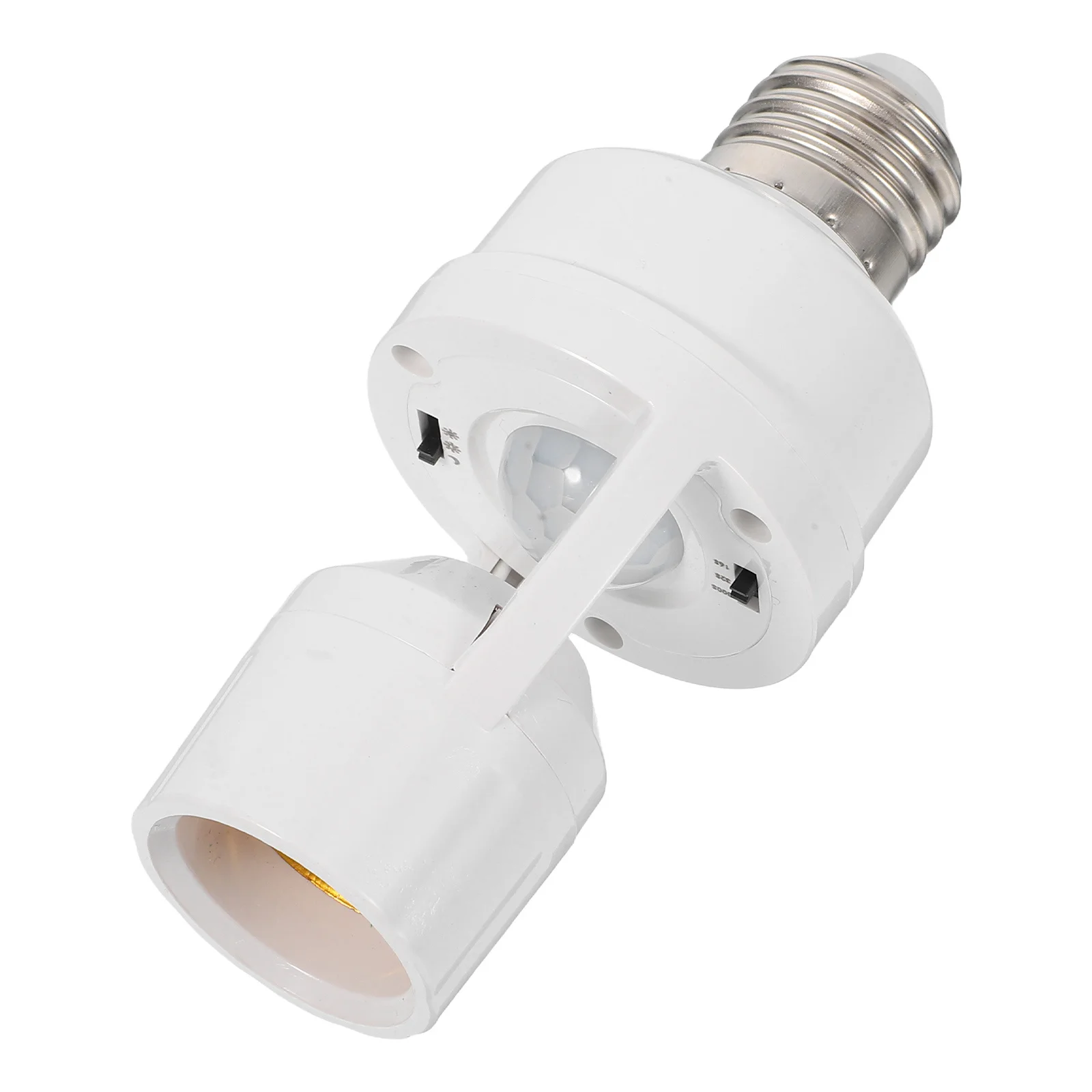 

Smart Automatic Induction E27 Adjustable Lamp Holder White Light Socket for Home Corridor Courtyard Passageway Lighting