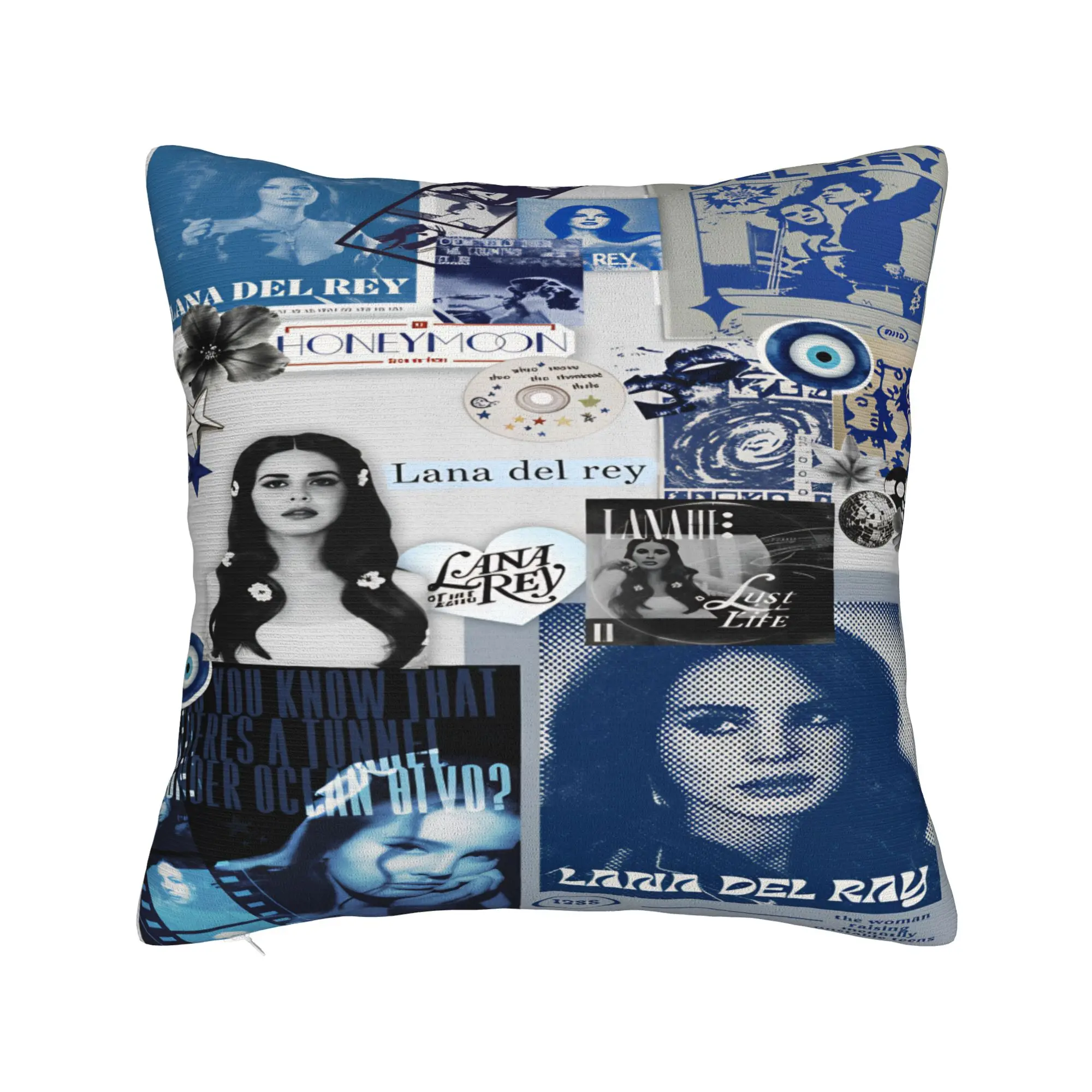 Lana Del Rey Singer Lizzy Grant  Pillow Cover  Comfy Cushion Cover Morden Pillow Case For Wedding Party Home Decor