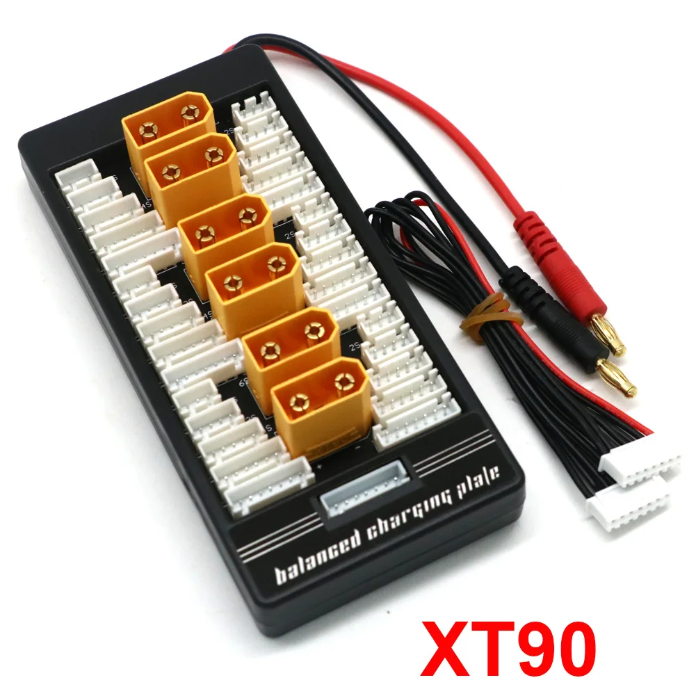 XT60 XT30 XT90 T-Plug EC3 EC5 Parallel Lipo Batterie Lade Board 2-6S für ISDT Q6 PL6 PL8 Ladegerät IMAX B6 B6AC B8 Ladegerät