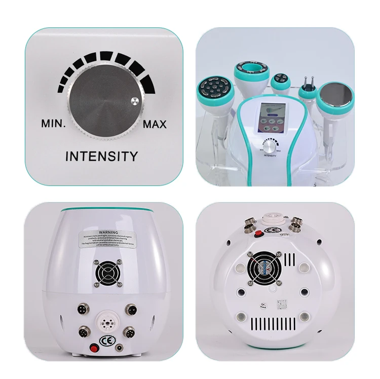 5‑In‑1 80K Ultrasonic Vacuum Beauty Massage Device, Multi‑Probe Spa Beauty Care Equipment for Beauty Salon