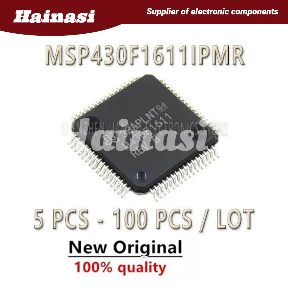 

(5 шт.) MSP430F1611IPMR MSP430F1611IPM MSP430F1611 MSP430F MSP430 IC MCU