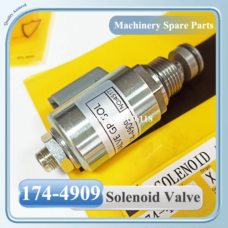 

174-4909 1744909 24V HIgh Quality Solenoid Valve For 3508B Marine products