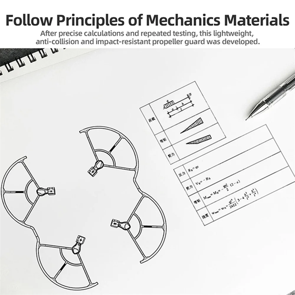 Shockproof Lightweight Propeller Guards Anti-collision Safety Cover for AIR 3 Drone Accessories