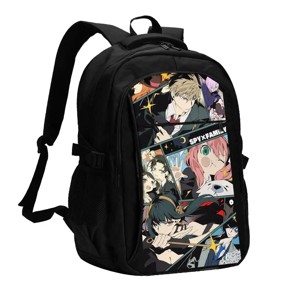 anime-spy-family-anya-sac-a-dos-de-voyage-pour-ordinateur-portable-sac-a-dos-pour-ordinateur-portable-professionnel-resistant-a-l'eau-avec-port-de-chargement-usb-sac-d'universite