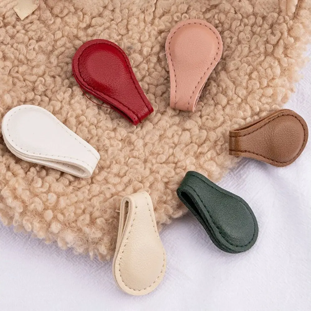 2Pcs Leather Fixed Magnetic Buckle Detachable No Sewing No Nails Leather Leg-retracting Buckle Trouser Legs Buckle Sleeve