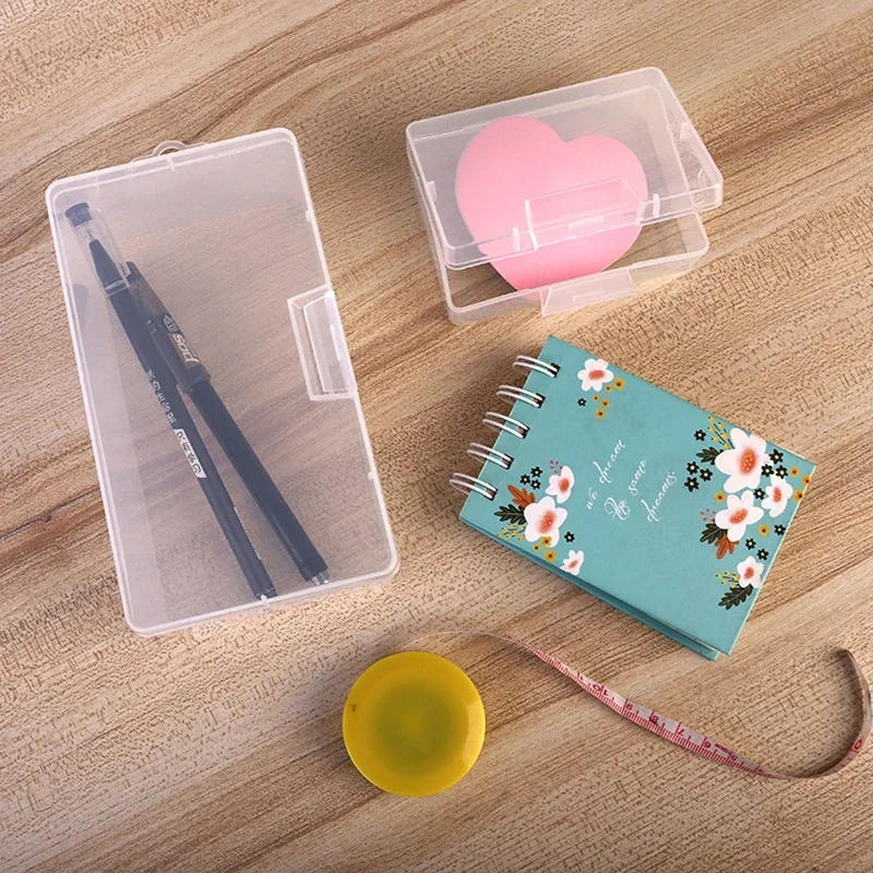 Transparent plastic storage box rectangular small items sundries organizer case jewelry beads container tools accessories boxFactory Bulk Wholesale Affordable  Factory Bulk Wholesale Affordable Closet Organizer Bin