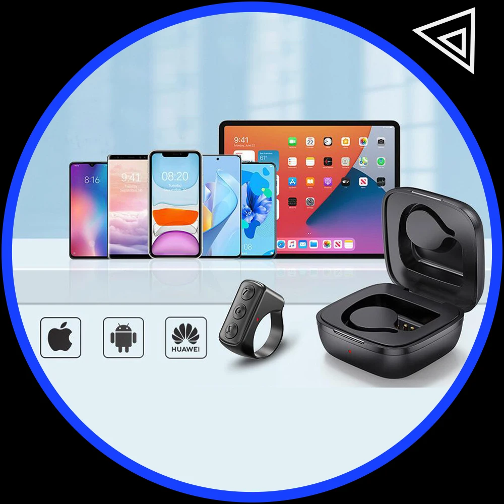 

D01Pro Кольцо Мышь TikTok Мобильный телефон Bluetooth Камера Видео Пульт дистанционного управления Смарт-кольцо Электронная книга Kindl Новое переворачивание страниц