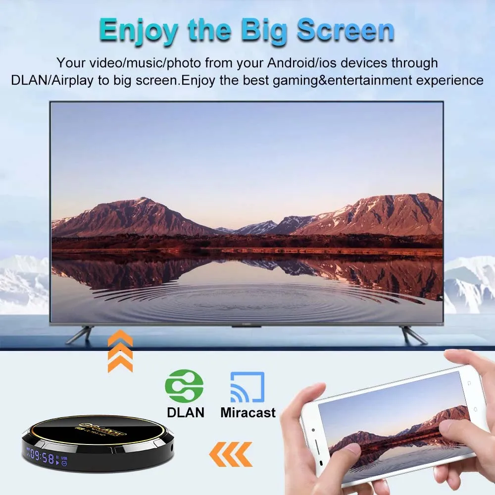 ГОРЯЧИЙ Android13 Smart TV Box Youtube Google play 8K BT5.0 Wifi6 HDR10 RK3528 Quad-Core Mali450 MP2 потоковый медиаплеер Q8