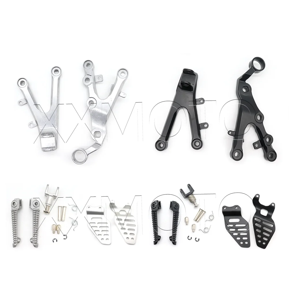 For Yamaha YZFR6 YZF-R6 YZF600 YZF-600 YZF R6 600 2006-2013 2014 2015 2016 Motorcycle Alloy Frame Foot Pegs Footrest Bracket view 2