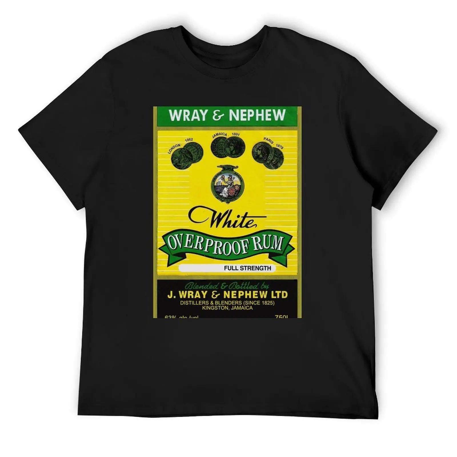 

Wray & Nephew T-Shirt street wear blacks graphic t shirts mens t shirts