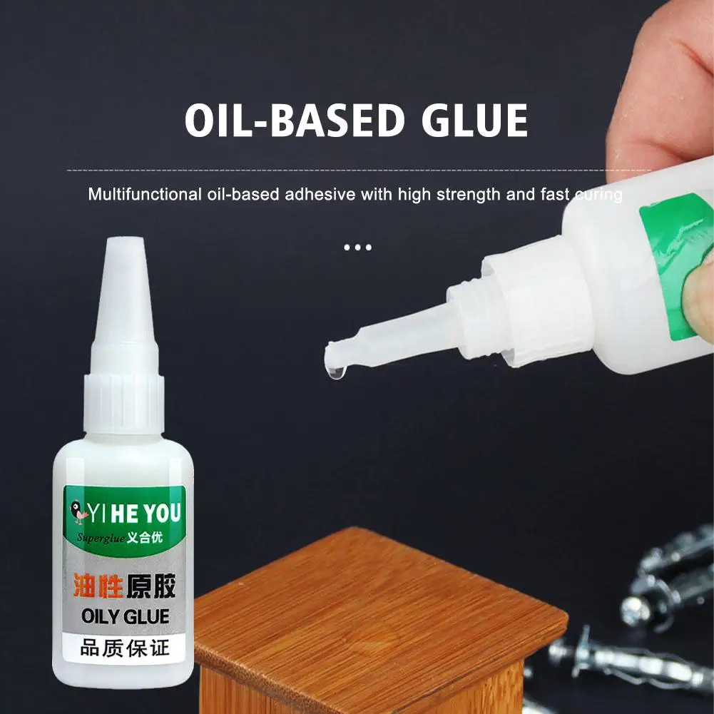 Oil Based Glue Super Glue Oily Welding Agent Glue Shoe Home Glue Dual-use Workers Green Label Sealers Super Portable 50g Re O3M6