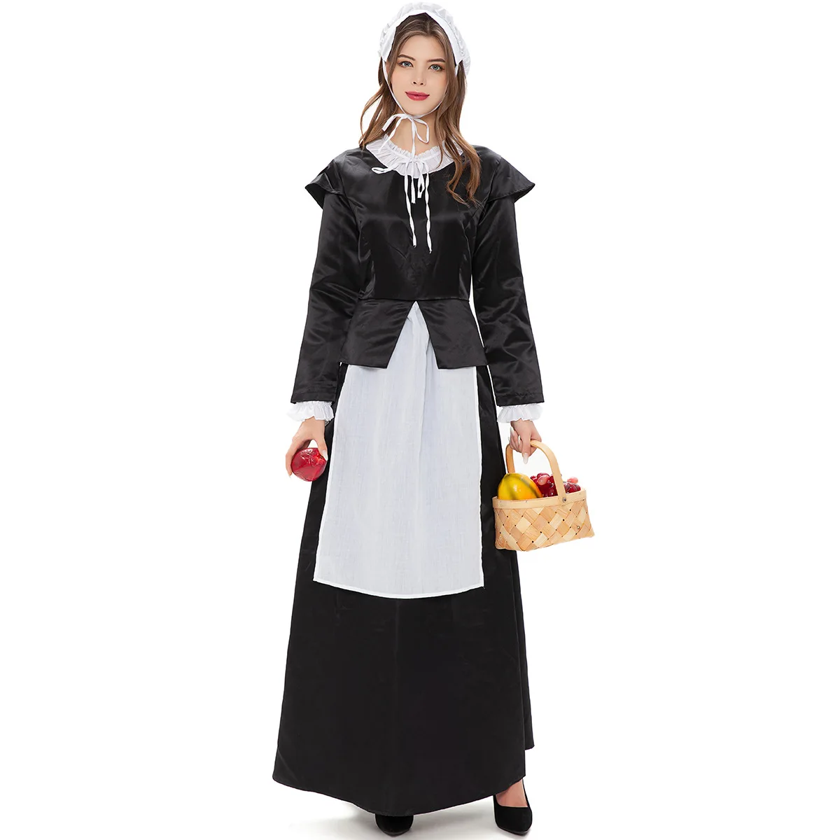 Halloween costume retro garden maid dresses costume Beer Festival Costume Stage Performance Costume Maid Costume