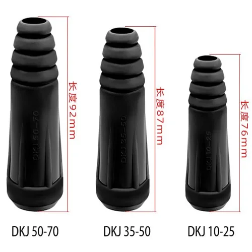Imagen 2 del producto Bloque de terminales de máquina de soldadura, accesorios de enchufe rápido europeo de cobre puro, mango de soldadura, conector de enchufe rápido de cable