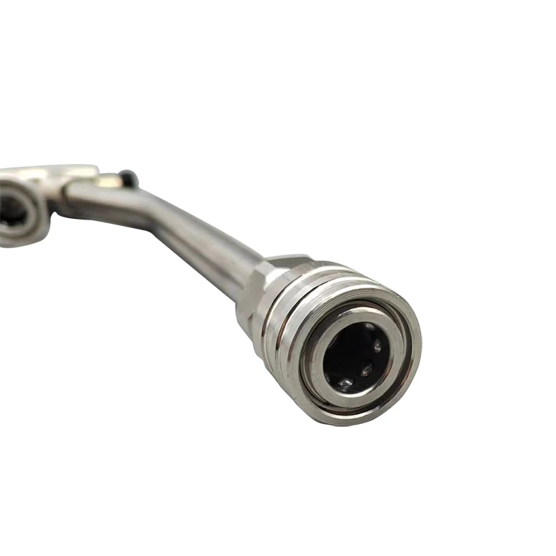 Dual Valve Pressure Washer Attachment 1/4 Quick Connect Foam Cannon Dual Spray Gun Foam Gun Dual Valve for High Pressure Washer