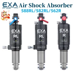 1 pcs KS EXA Bike Air Shock Absorber 150/165/190mm 588RL 582RL 562RL MTB Damping Single/Double Air Chamber Bicycle Rear Shock
