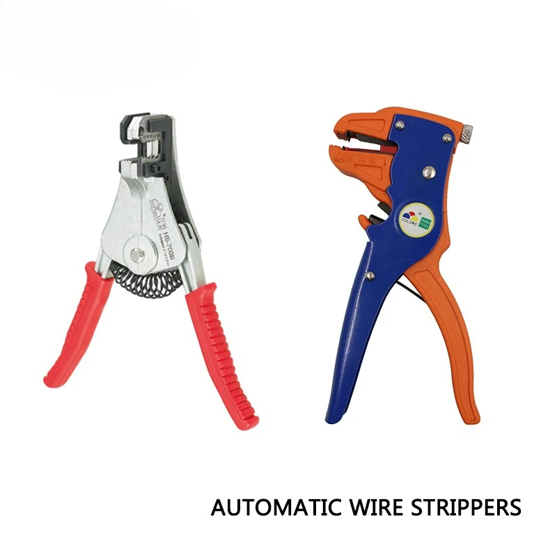 

Self-Adjusting insulation Wire Stripper automatic wire strippers stripping range 0.25-6mm2 High Quality TOOL Connector HS-700B