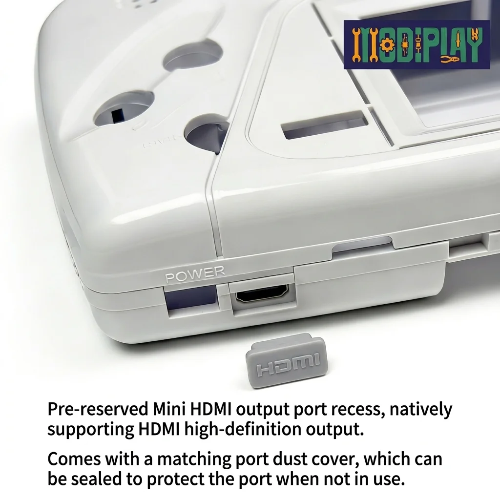غلاف خارجي فاخر لجهاز الألعاب - مراجعة Replacement Buttons Dpad Shell Mod وسعره