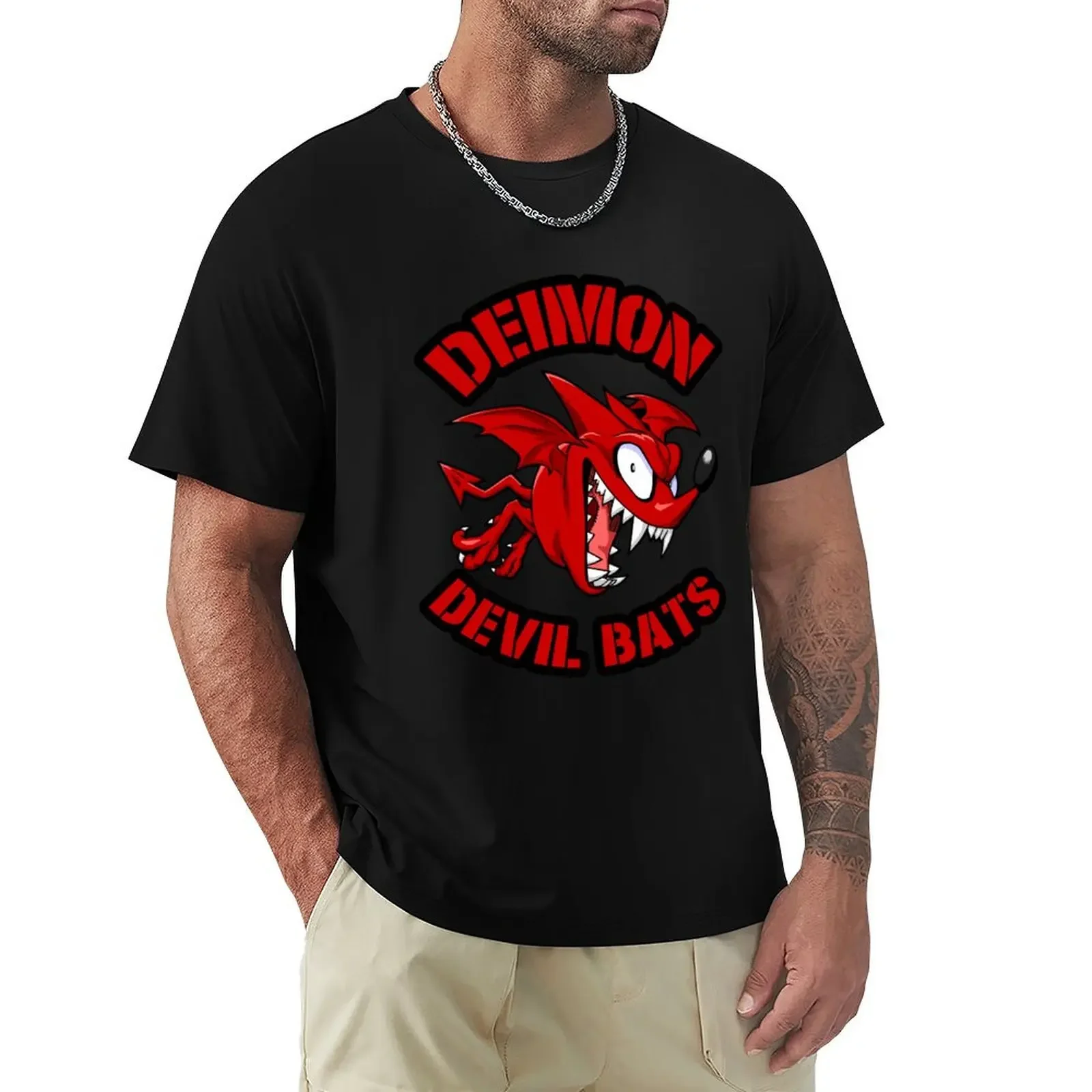 

Deimon Devil Bats - Eyeshield 21 T-Shirt summer top summer clothes mens t shirts casual stylish