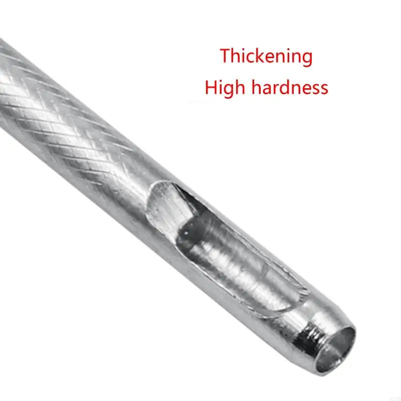 A2UD 2.5mm/3mm/3.5/4mm Leather Hole Leather Round Hole Carbon Steel
