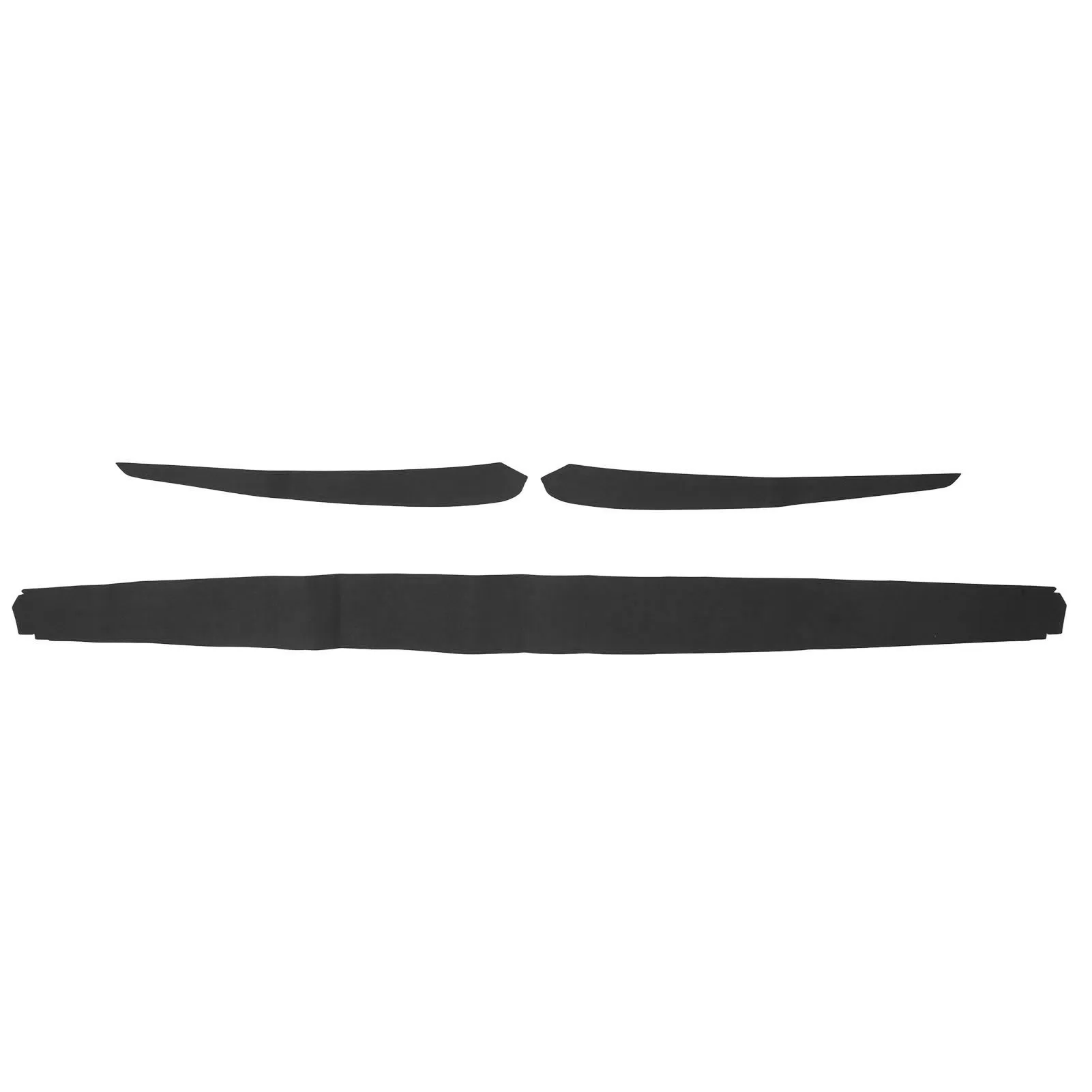 Interior Door Panel Molding Trim Soft Suede Dash Cover Wrap Trim Replacement for Tesla Model 3 Y 2019 2020 2021 2022 2023