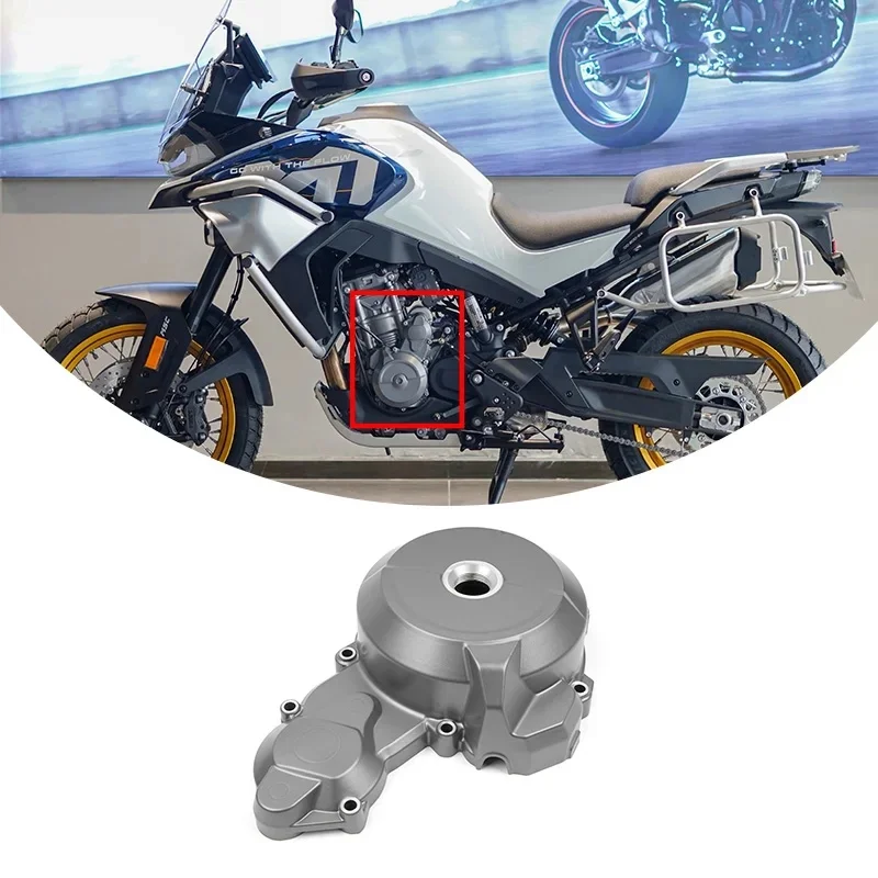 For CFMOTO 800MT Generator Cover Moto Accessories Magnetic Motor Cover CF800MT 800NK CF800-5 800 MT MT800 Motorcycle Parts